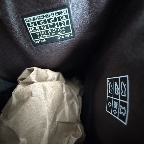 Keen Laken Leather Winter Boots Size 10 Waterproof - Picture 5 of 11